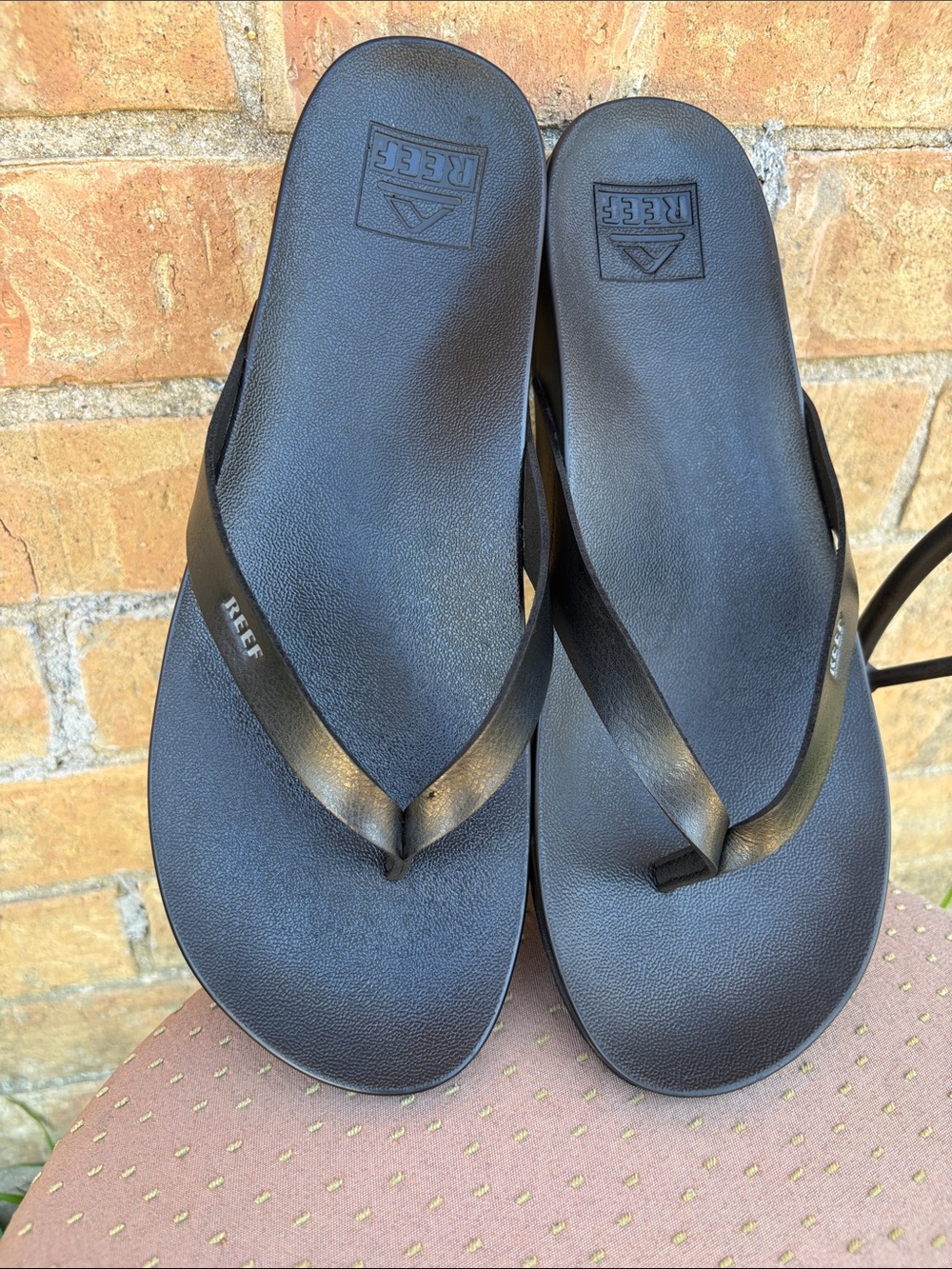 Reef Women's Black Flip Flop Sandals